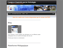 Tablet Screenshot of eat.ec-lyon.fr
