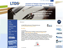 Tablet Screenshot of ltds.ec-lyon.fr