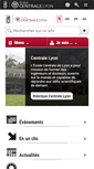 Mobile Screenshot of ec-lyon.fr