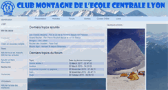 Desktop Screenshot of cmecl.eclair.ec-lyon.fr