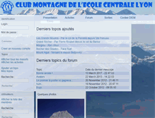 Tablet Screenshot of cmecl.eclair.ec-lyon.fr